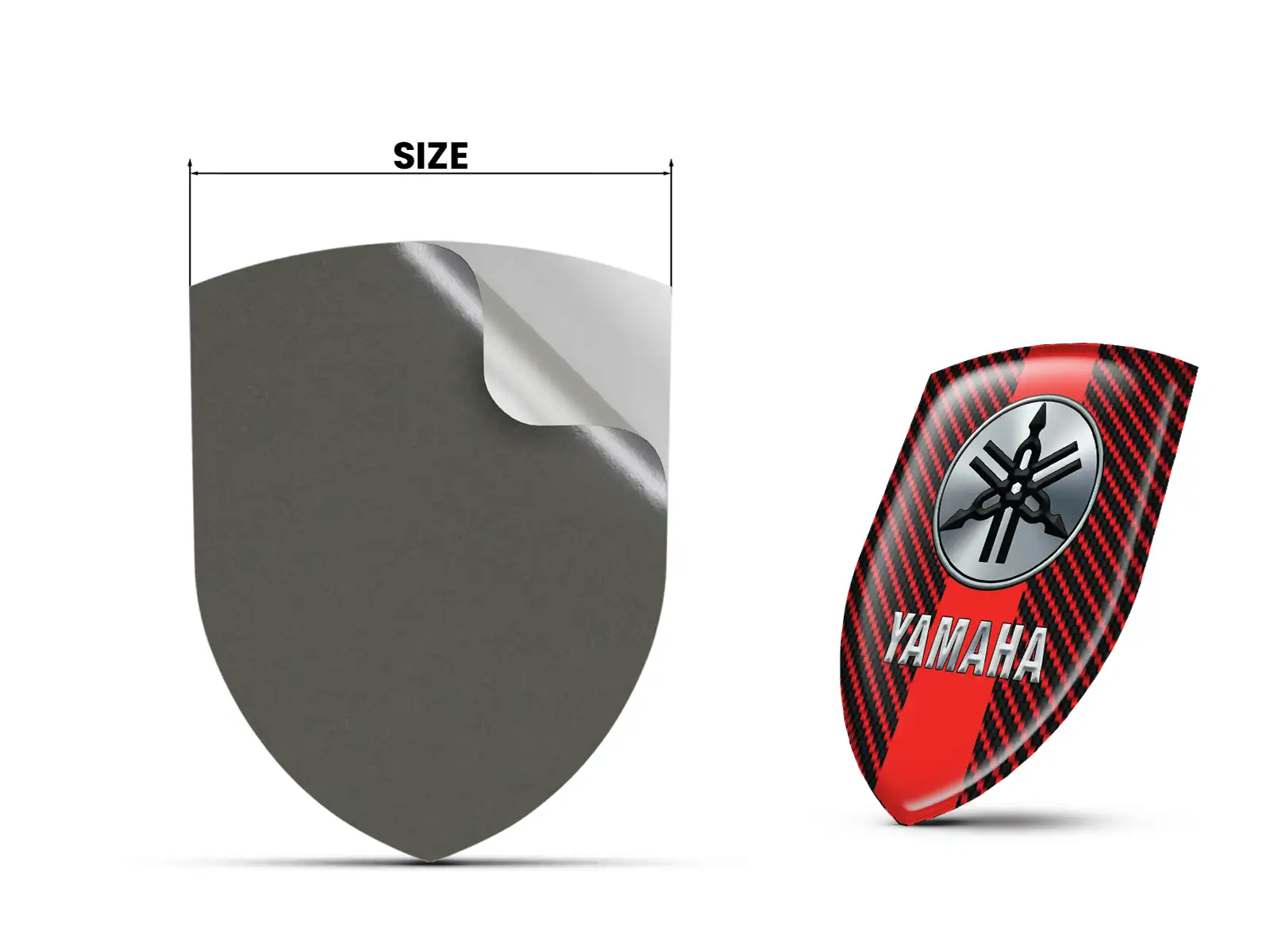 Yamaha Automobil Silikon Logos Stil Stern Anpassbar